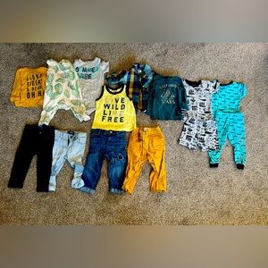 18-24 months baby boy clothing lot